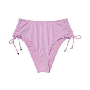 Ruched High Waist Cheeky Bottom Size Small